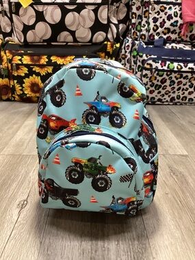 Small Monster Truck Backpack
